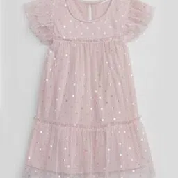 gap kids Girls Polka-Dot Print Dress with Flounce Hem-picture-16