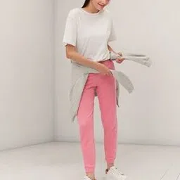marks & spencer Women The Cotton Rich Cuffed Joggers-picture-27