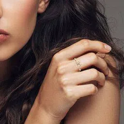 valanova Women Rose Gold Lab Grown Diamond Ring-picture-41