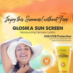 Globus Remedies Glosika Sunscreen Lotion, Up to 12hrs Protection image 2