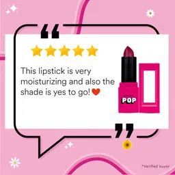 SUGAR POP Satin Matte Luxe Long Lasting Lipstick 3g - Lotus 05 image 4