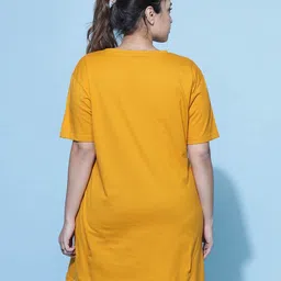 9shines Label Pack Of 2 Graphic Printed Cotton Longline Lounge T-shirts image 3