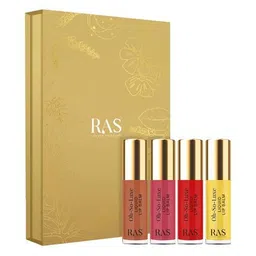 ras luxury oils Pack of 4 Tinted Lip Balm Miniature Set image 1