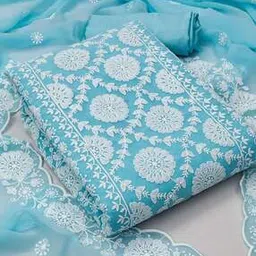 svaraa Women Embroidered Unstitched Dress Material-picture-27