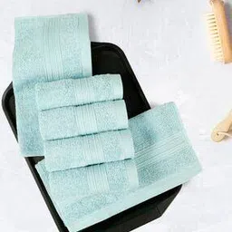 mytrident Set of 6 500 GSM Cotton Face Towels 12" x 12"-picture-18