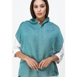 exotic india Women Textured Reversible Scarf with Tassel-picture-34