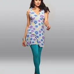 lyra Ankle-Length Leggings with Elasticated Waist-picture-22