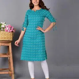 revangi Women Printed Straight Kurti-picture-37