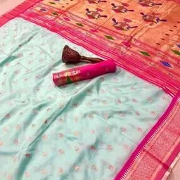 tanuka Women Saree with Woven Motifs-picture-10