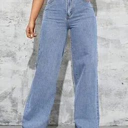 rockwell Women Mid-Wash Baggy Relaxed Jeans-picture-31