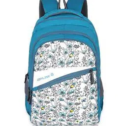 zipline Floral Print Backpack with Adjustable Strap-picture-41