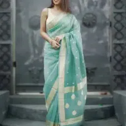 svaraa Women Silk Cotton Saree-picture-10
