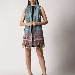 swi stylish Paisley Print Acrylic Stole-picture-48