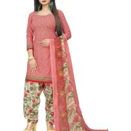 anand Women Floral Print 3-Piece Unstitched Dress Material-picture-40