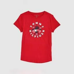 tommy hilfiger Cotton Regular Fit Logo T-Shirt-picture-29