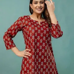 clothing culture Women Printed Straight Tunic image 1