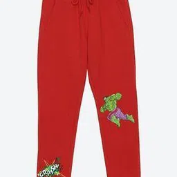 wear your mind Boys Graphic Print Joggers with Drawstring Waistband-picture-48