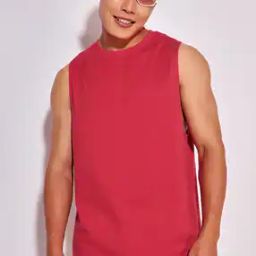 bewakoof Cotton Sleeveless Vest-picture-14