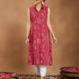 janasya Women Geometric Printed A-line Kurti-picture-11