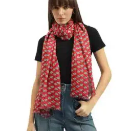 Women Floral Print Stoles-image-26