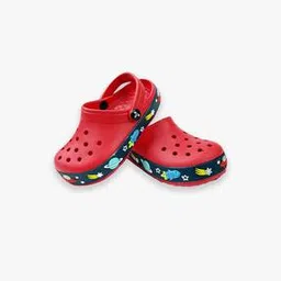 Boy Round-Toe Clogs with Slingback-image-0
