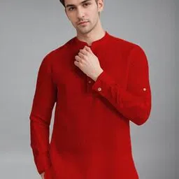 neonomad Men Slim Fit Short Kurta-picture-30