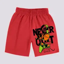 aoosh Boys Graphic Print Regular Fit Shorts-picture-14