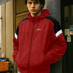 ftx Men Colourblock Regular Fit Hooded Jacket-picture-23