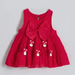 hopscotch Girls Embellished Fit and Flare Dress-picture-44