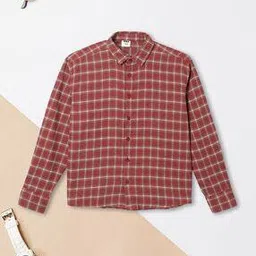 max Boys Stylised Fit Cotton Shirt-picture-21