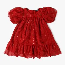 yousta Girls Embellished Tulle Dress-picture-40