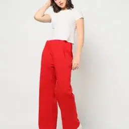 yousta Women High-Rise Flared Track Pants-picture-17