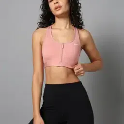nike Swoosh Front Zip Sports Bra-picture-19