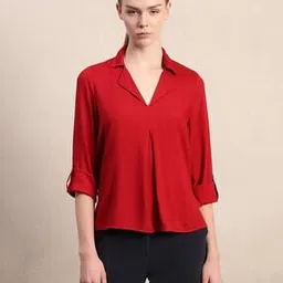 vero moda Regular Fit Lapel Collar Casual Shirt-picture-51