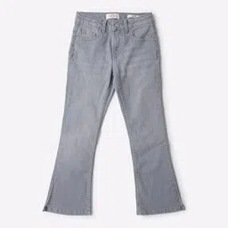 Girls Lightly Washed Slim Fit Jeans-image-49