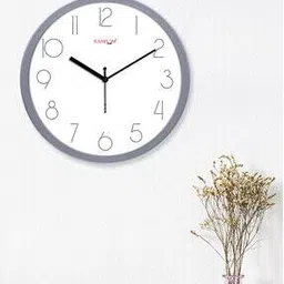 random Round Plastic Analogue Wall Clock-picture-17