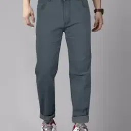 jb just black Men Relaxed Fit Jeans with 5-Pocket Styling-picture-34