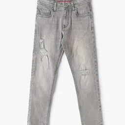 lee cooper Boys Washed Distressed Jeans-picture-41