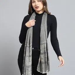 monte carlo Women Self-design Stole-picture-20
