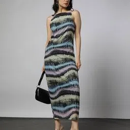 outryt by azorte Printed Shift Dress-picture-48