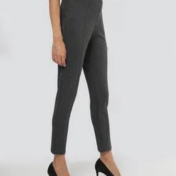 marks & spencer Viscose Mix Plain Slim Fit Treggings-picture-44