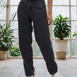 Shein Full Length High Rise Fixed Waist Light Wash Jeans image 1