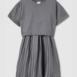 max Stylised Fit Cotton Round-Neck T-Shirt with Dress-picture-36