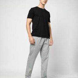 yousta Men Striped Pyjamas with Elasticated Waist-picture-47