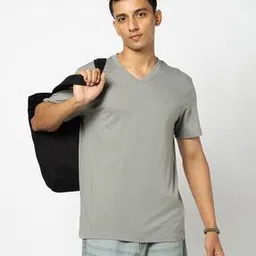 yousta Men Regular Fit V-Neck T-Shirt-picture-53