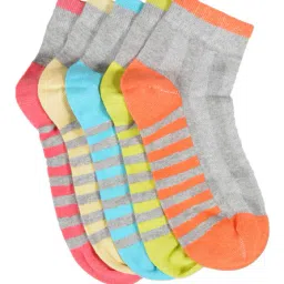marc Pack of 5 Striped Socks image 1