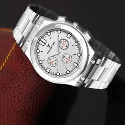 frank time Men Stainless Steel Analogue Watch-FT-0036 SL-picture-48