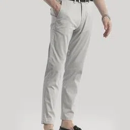 snitch Men Slim Fit Flat-Front Chinos-picture-41