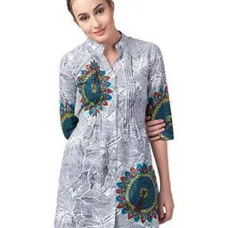 hive 91 Printed Tunic with Tie-Up-picture-10