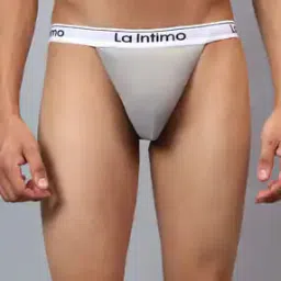 la intimo Men Typographic Print Brief with Elasticated Waist-picture-20